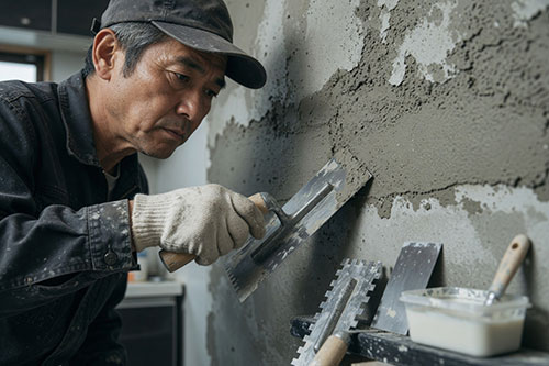 泥作、防水與貼磚工程