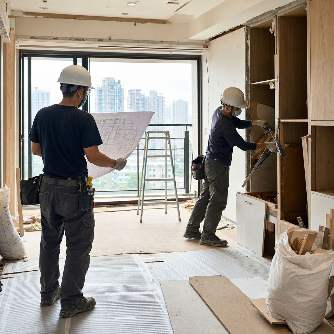 高雄室內裝修拆除工程：拆除範圍、保護措施與廢棄物清運重點
